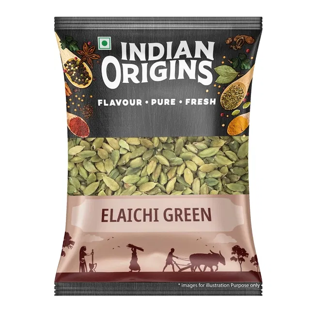 इंडियन ओरिजिन्स इलायची ग्रीन 25 g