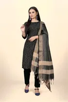 Jacquard Unstitched Dress Material for Women 