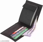 Men's Casual PU Wallet, Black