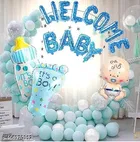 4 Pcs Balloons Decoration Kit, Multicolour, Set of 1
