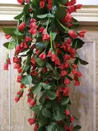 Polyester Artificial Hanging Flower Garlands 