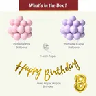 8th Happy Birthday Balloon Decoration Kit, Multicolor, Pack Of 53