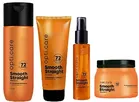 Opti.care Smooth Straight Shampoo (200 ml) with Conditioner (98 g), Mask (490 g) & Serum (100 ml) (Set of 4)