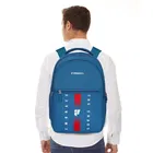 Priority 18 Inch PU College Backpack For Boys & Girls | Office Backpack For Men & Women | Casual Backpack For Unisex 