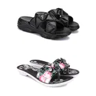 Combo of Sliders & Flats for Women 