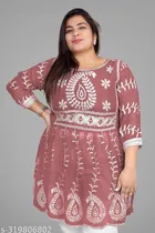 Georgette Chikankari Top for Women 