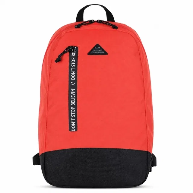 Gear Superior, 19L Backpack for Men & Women, Orange Black