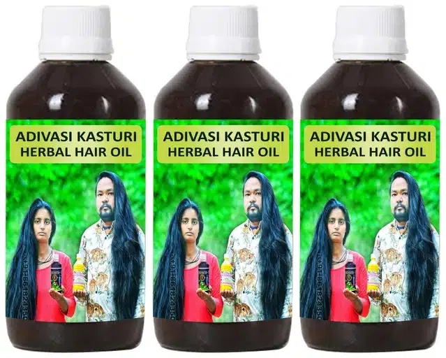 Aadivasi Herbal Hair Oil (125 ml, Pack of 3)