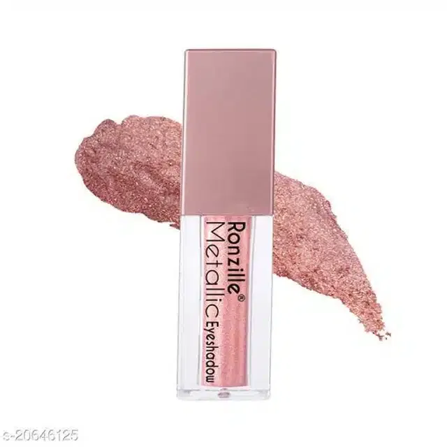 Ronzille Metallic Eye Shadow (Rosegold, 3 ml)