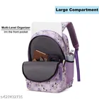 Polyester Backpack Bag, Purple