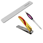 Majestique Nail Filler & Nails Cutter Double Sided Filer Perfect for Manicure 