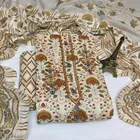 Cotton Printed Unstitched Dress Material for Women 