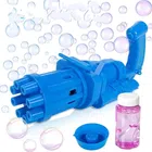 8 Hole Electric Bubble Gun for Kids (Multicolor)