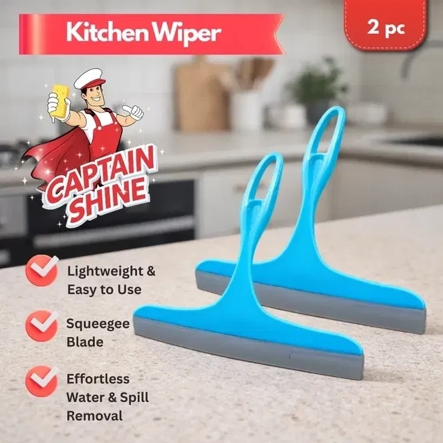 Captain Shine Kitchen Wiper [Assorted, Pack of 2]