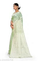 Cotton Zari Woven Saree for Women 