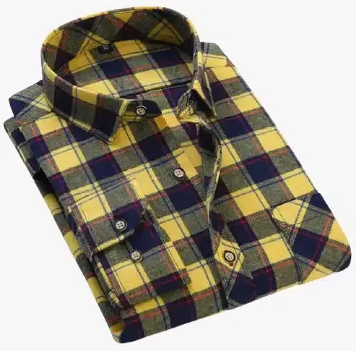 Exclusive Long Sleeves Shirt for Men (Yellow, XL) (JME-23)