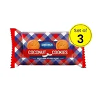 Cremica Coconut Cookies, 3X85.71 g 
