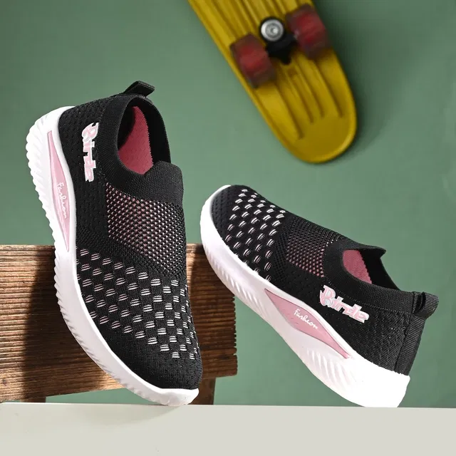 Casual Shoes for Women (Black, 5)