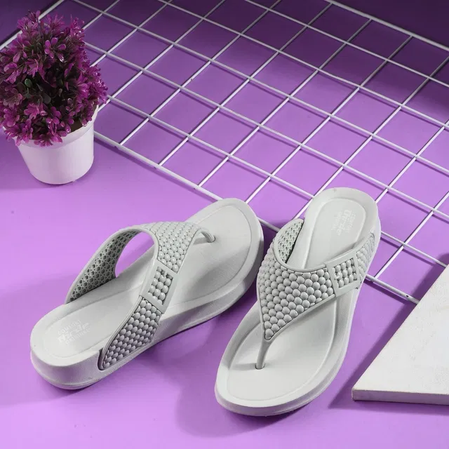 Slippers for Women (Grey, 8)