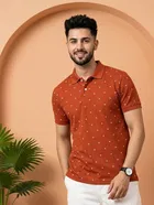 Printed Polo T-shirt for Men 
