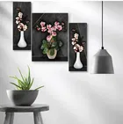 MDF 3 Pcs Designer Wall Painting for Home & Office 