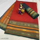 Kota Doria Cotton Saree for Women 