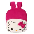 Hello Kitty Soft Material School Bag for Kids (Pink)