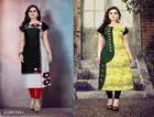 Crepe Printed Kurti for Women 