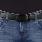 Leather Textured Belt for Men 