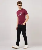 Round Neck Printed T-Shirt for Men 