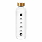 Time Marker Motivational Water Bottle 1 Litre 