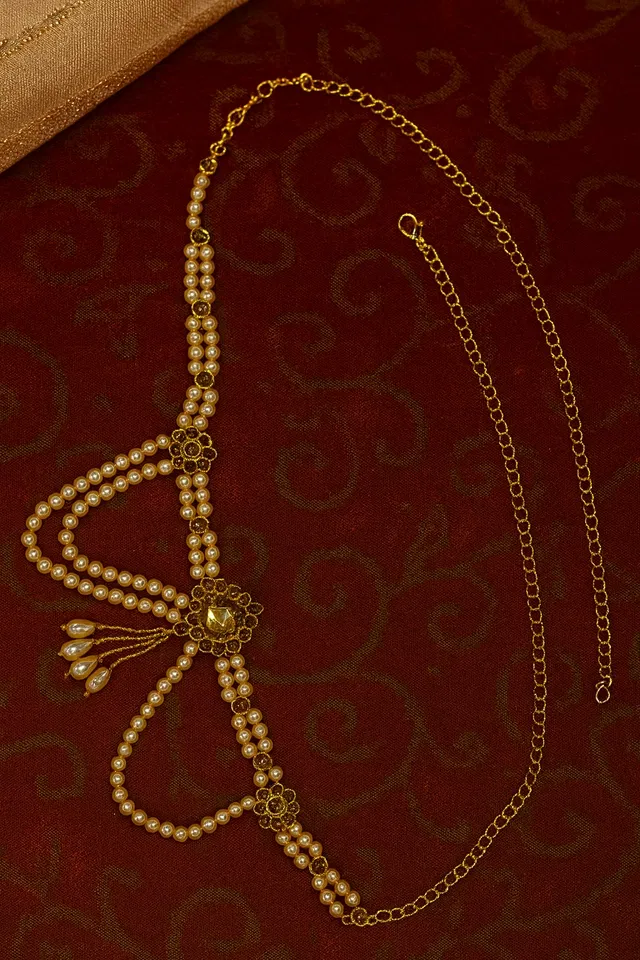 Metal Kamarband for Women, Gold