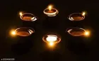Water Sensor LED Diyas for Festive Decoration 