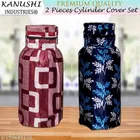 KANUSHI Industries Designer LPG Gas Cylinder Cover Set of 2Pc 