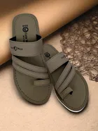 Flipflops for Men (Green, 6)