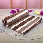 Safina Stripe Brown Bath Towel 68x135 cm Pack of 1