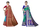 Art Silk Printed Saree for Women 