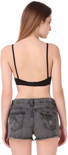 Cotton Blend Non Padded Bra for Women 