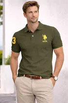 Cotton Matty Polo Neck T-shirt for Men, Grey 