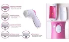 Shopper52 5-in-1 Electric Facial Cleaner & Massager – Deep Cleansing Beauty Care Brush with 2800W Hair Dryer 