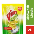 Vim Dishwash Liquid Gel Lemon Refill Pouch 2 L