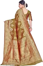 Banarasi Silk Zari Woven Saree for Women 