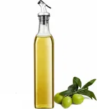 Afast 500ml Glass Oil Dispenser Bottle for Kitchen-Pack of 2