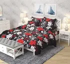 Polycotton Queen Size Bedsheet with Pillow Cover 