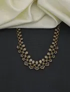 Zircon Gold-plated Necklace Set for Women 