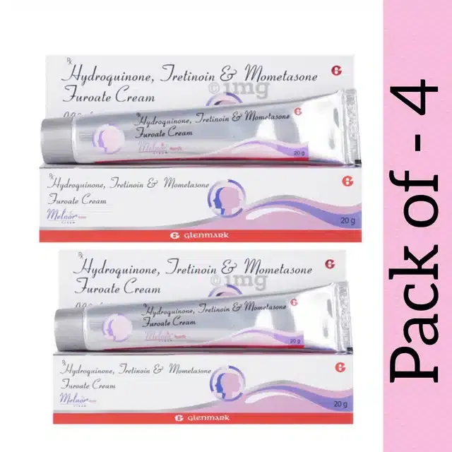 Melnor Face Cream (Pack of 4, 20 g)