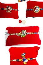 Metal Ladoo Gopal Rakhi 
