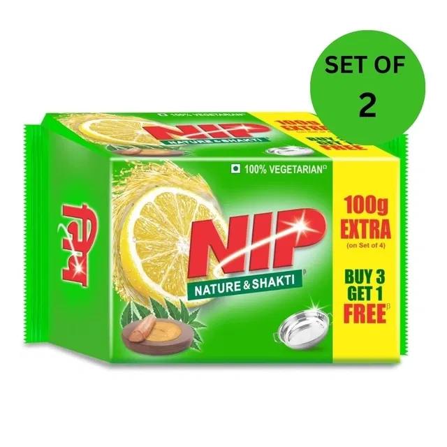 NIP डिशवॉश बार 2X(4X90 g) (3 के साथ 1 मुफ्त) (सेट ऑफ़ 2)