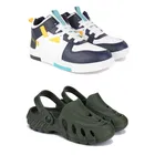 Combo of Sports Shoes & Clogs for Men 