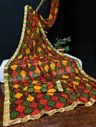 Georgette Printed Saree for Women 